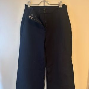 Boded Black Trouser